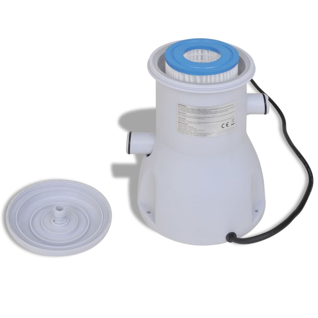 Filtro con pompa per piscina 2000 L / h cod mxl 58904