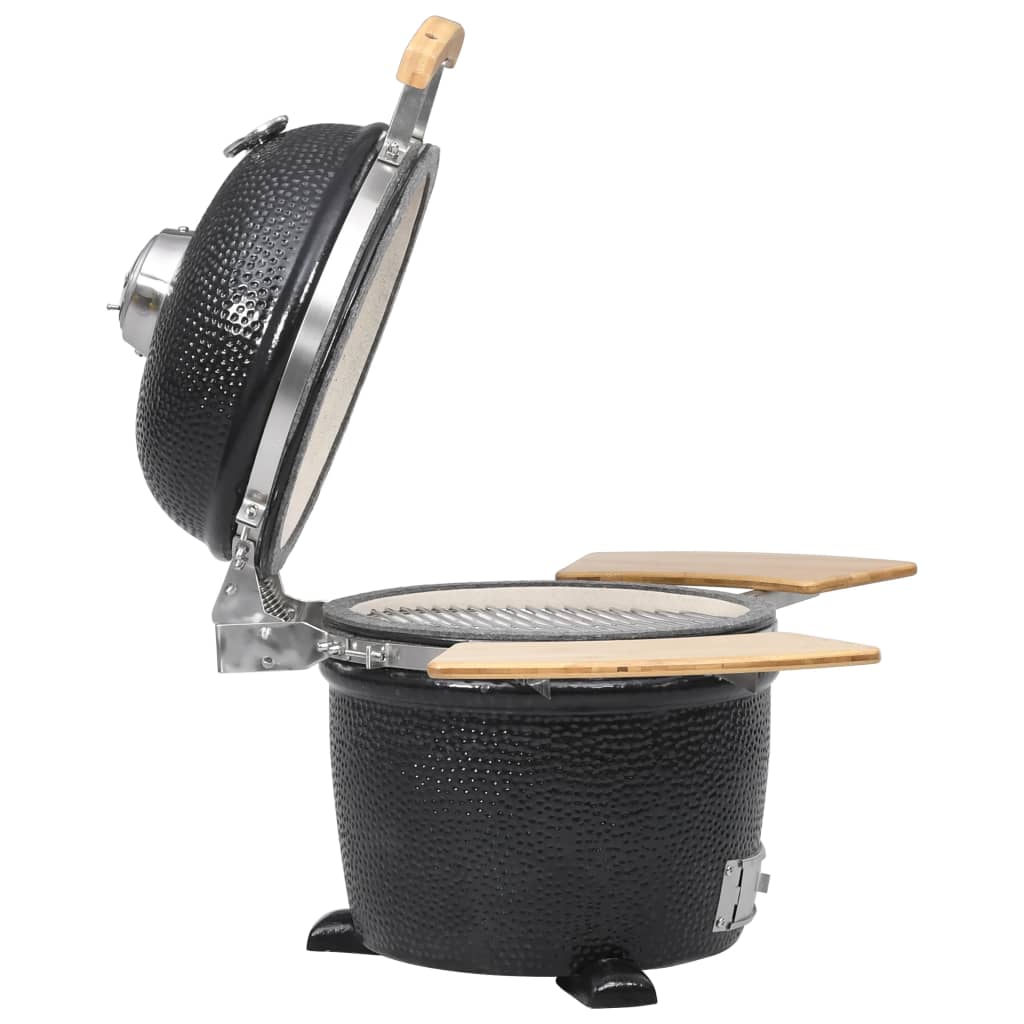 Kamado Griglia Barbecue Affumicatore in Ceramica 44 cm