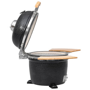 Kamado Griglia Barbecue Affumicatore in Ceramica 44 cm