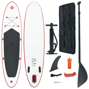 Set Tavola da SUP e Surf Gonfiabile Rosso e Bianco  cod mxl 61897