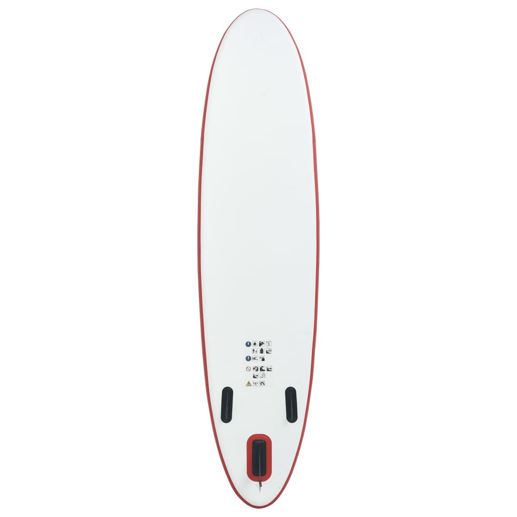 Set Tavola da SUP e Surf Gonfiabile Rosso e Bianco  cod mxl 61897