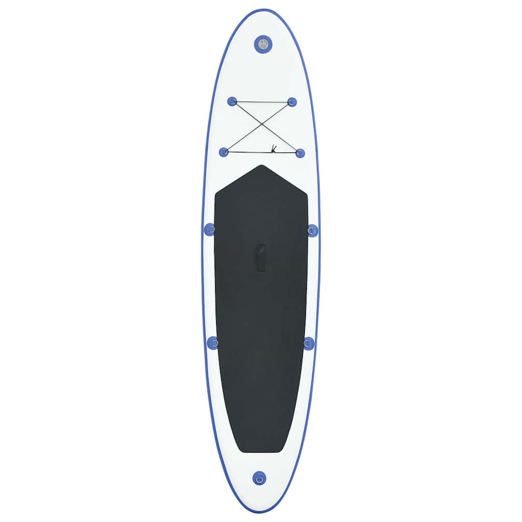 Set Tavola da SUP e Surf Gonfiabile Blu e Bianco 90633