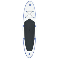 Set Tavola da SUP e Surf Gonfiabile Blu e Bianco