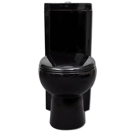 WC toilette in ceramica per bagno nero 141134