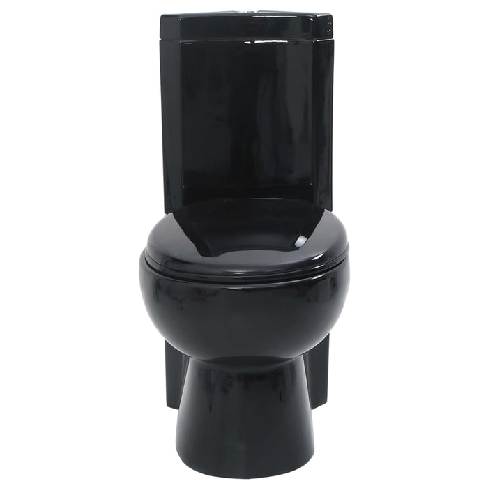 WC toilette in ceramica per bagno nero 141134