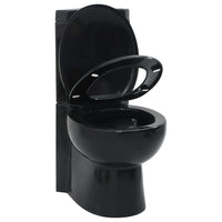 WC toilette in ceramica per bagno nero 141134