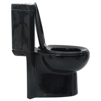 WC toilette in ceramica per bagno nero 141134