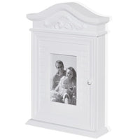 Armadietto a Chiave con Cornice Foto Bianco  cod mxl 50270