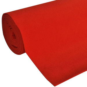 Tappeto Rosso 1 x 5 m Extra Spesso 400 g/m2 cod mxl 50697