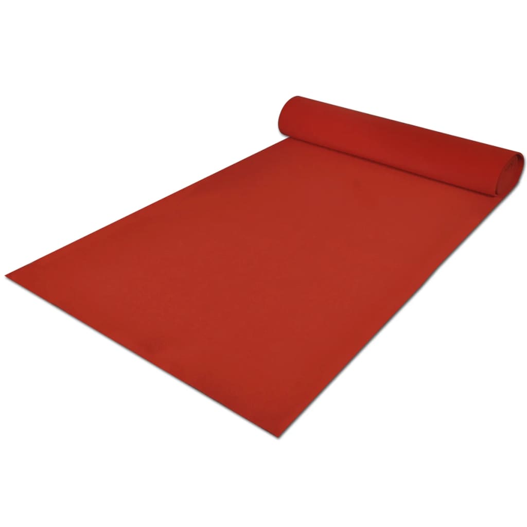 Tappeto Rosso 1 x 5 m Extra Spesso 400 g/m2 cod mxl 50697