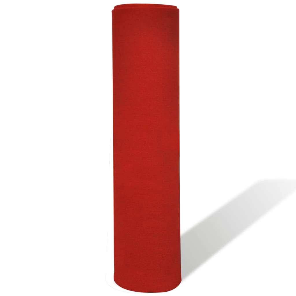 Tappeto Rosso 1 x 5 m Extra Spesso 400 g/m2 cod mxl 50697