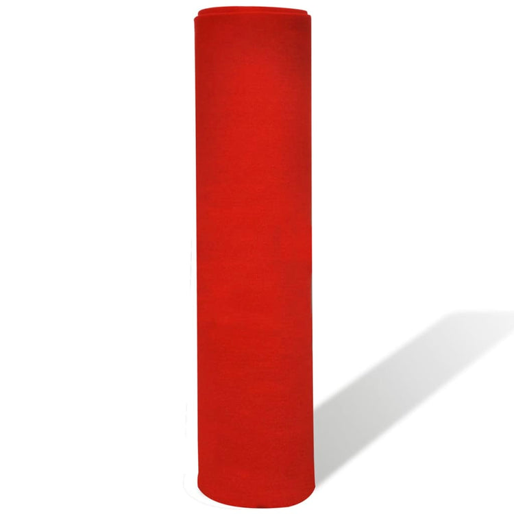 Tappeto Rosso 1 x 5 m Extra Spesso 400 g/m2 cod mxl 50697