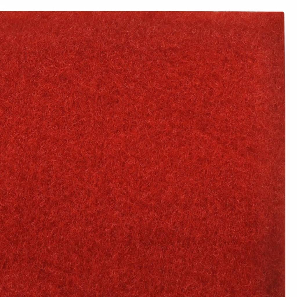 Tappeto Rosso 1 x 5 m Extra Spesso 400 g/m2 cod mxl 50697