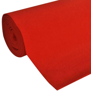 Tappeto Rosso 1 x 10 m Extra Spesso 400 g/m2 cod mxl 47164