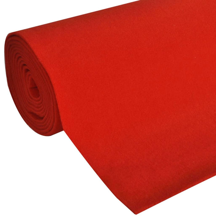 Tappeto Rosso 1 x 10 m Extra Spesso 400 g/m2 241280