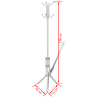 Attaccapanni Bianco in Metallo  cod mxl 63174