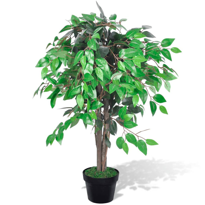 Albero Ficus Artificiale con Vaso 90 cm 241359