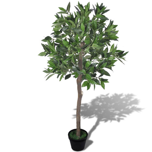 Albero di Alloro Artificiale con Vaso 120 cm 241368