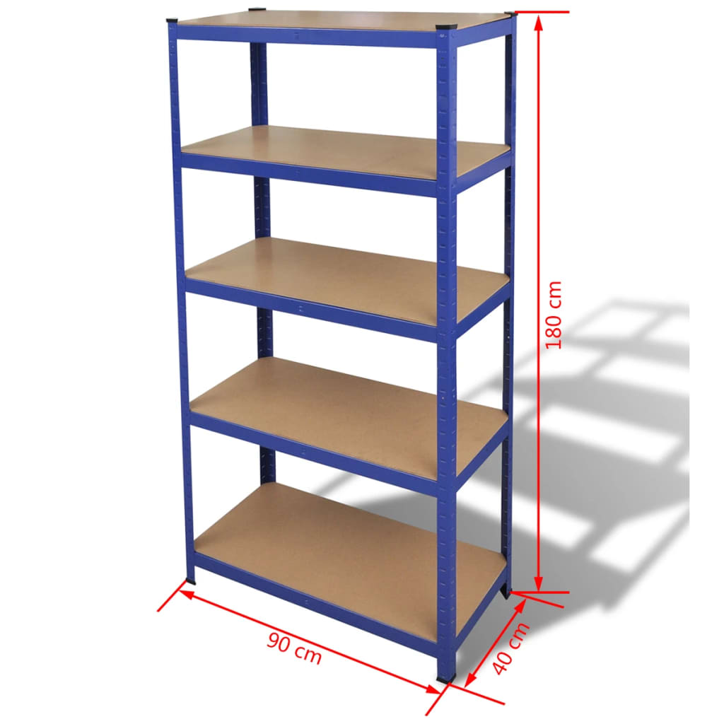 Strutture con Scaffali 2 pz cod mxl 53162