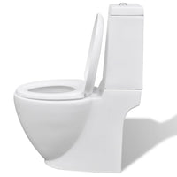 Set Toilette e Bidè in Ceramica Bianca cod mxl 50868