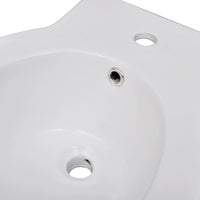 Set Toilette e Bidè in Ceramica Bianca cod mxl 50868