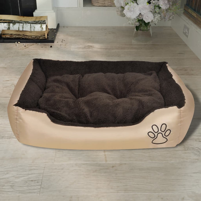 Letto Caldo per Cani con Cuscino Imbottito M cod mxl 50760