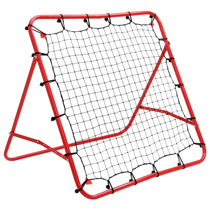 Rete a Rimbalzo da Calcio Regolabile 100 x 100 cm cod mxl 120874