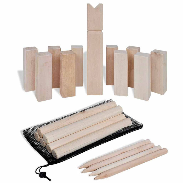 Set Kubb gioco dei vichingi 90686