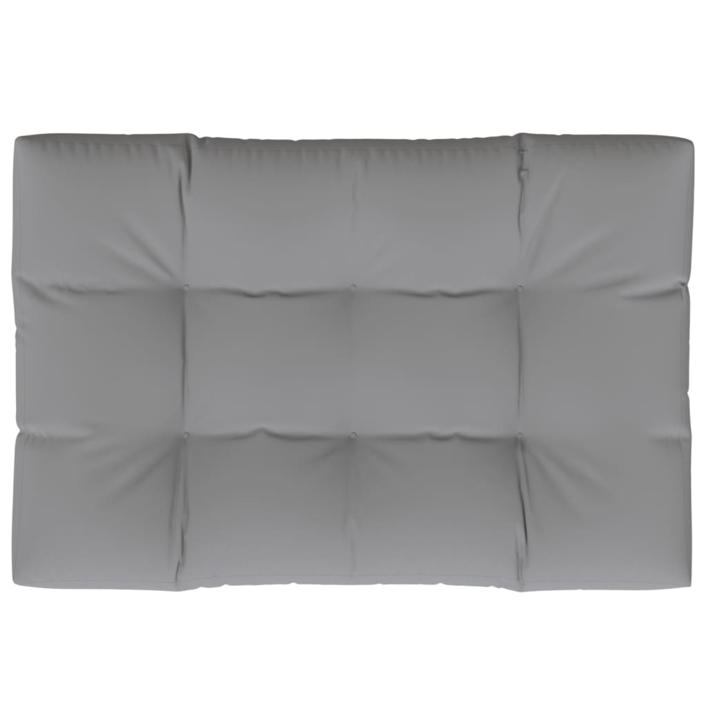 Cuscino per Sedile Imbottito 120 x 80 x 10 cm Grigio cod mxl 68443