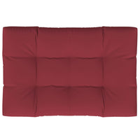 Cuscino per Sedile Imbottito 120 x 80 x 10 cm Rosso Vino  cod mxl 68557