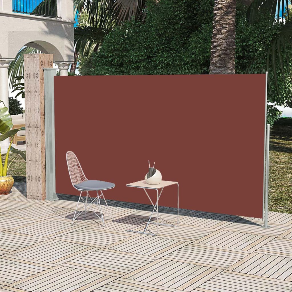 Tenda da Sole Laterale Retrattile 160 x 300 cm Marrone  cod mxl 21507