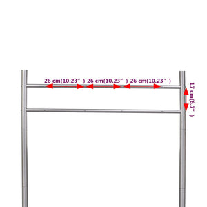 Supporto per 2 casette della posta in acciaio inossidabile cod mxl 75237