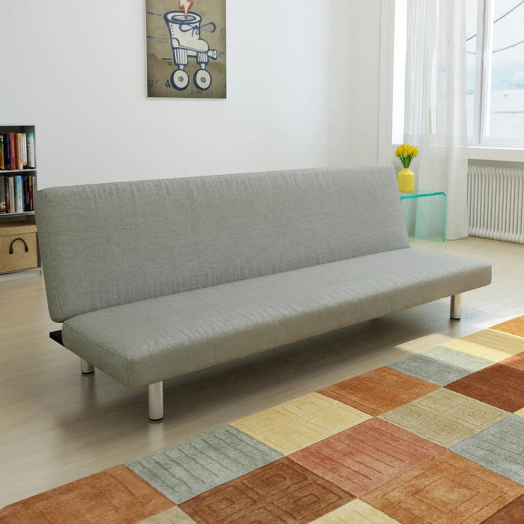 Divano Letto Grigio in Poliestere cod mxl 19158