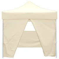 Tenda Pieghevole Crema 3 x 3 m con 4 Pareti cod mxl 65993