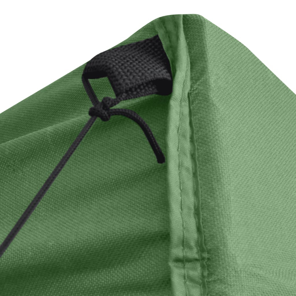 Tenda Pieghevole Verde 3 x 3 m con 4 Pareti