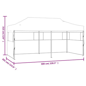 Tenda per Feste Pop-Up Pieghevole Crema 3 x 6 m cod mxl 51462