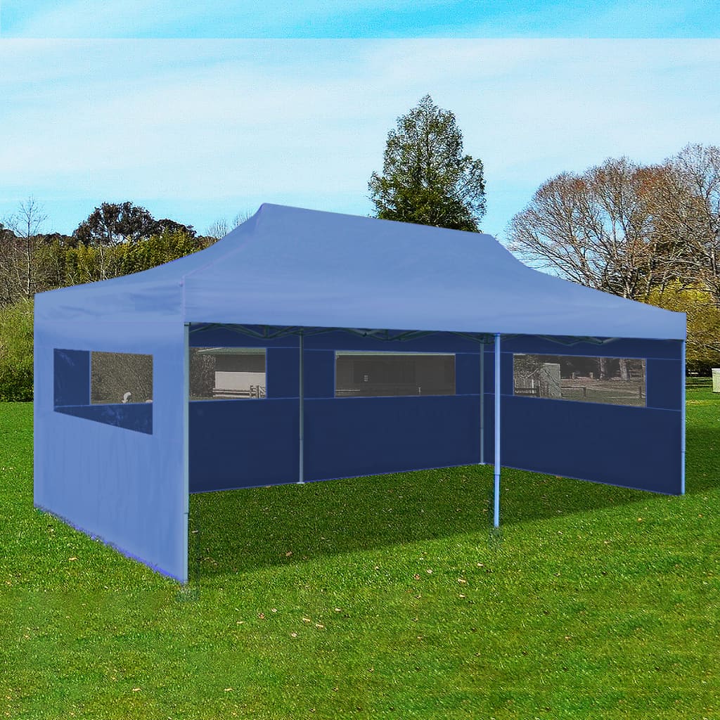 Tenda per Feste Pop-up Pieghevole Blu 3 x 6 m cod mxl 66237