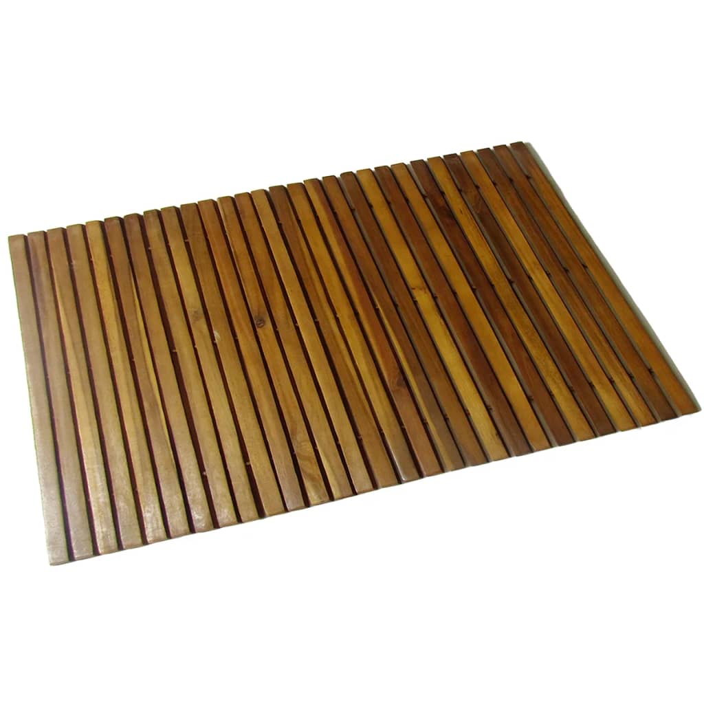 Stuoia per bagno in acacia 80 x 50 cm 41586