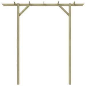 Pergolato da Giardino 205x40x203 cm in Legnocod mxl 96964