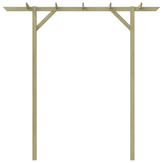 Pergolato da Giardino 205x40x203 cm in Legnocod mxl 96964