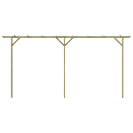 Pergolato da Giardino 400x40x205 cm in Legno 41664