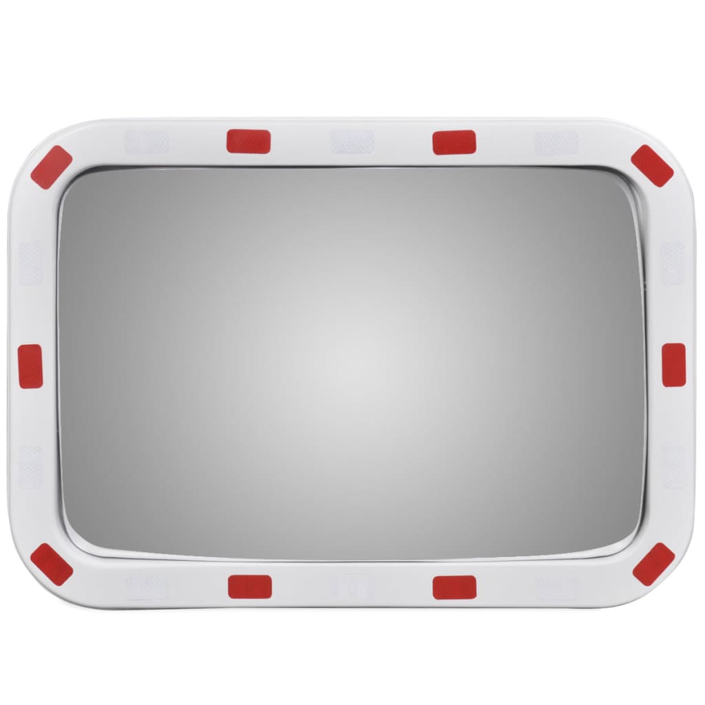 Specchio Traffico Convesso Rettangolare 40x60cm Catarifrangenti
