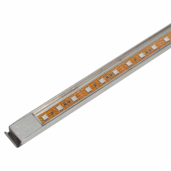 Cascata per Laghetto Rettangolare con LED in Acciaio Inox 30 cm 41671