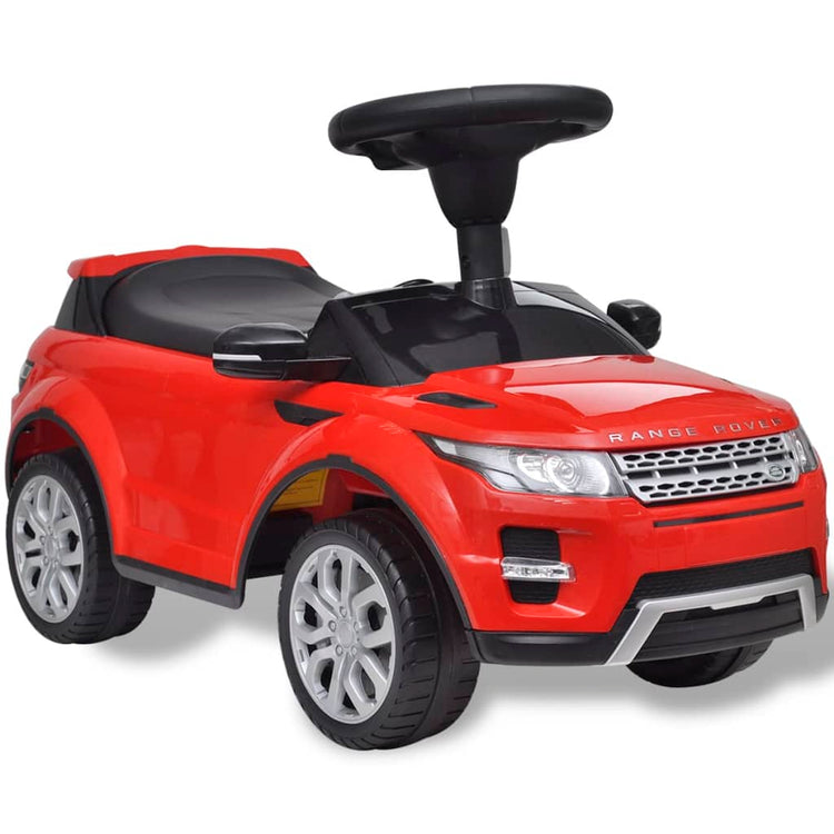 Macchina a Spinta per Bambini Rossa con Musica Land Rover 348 10082