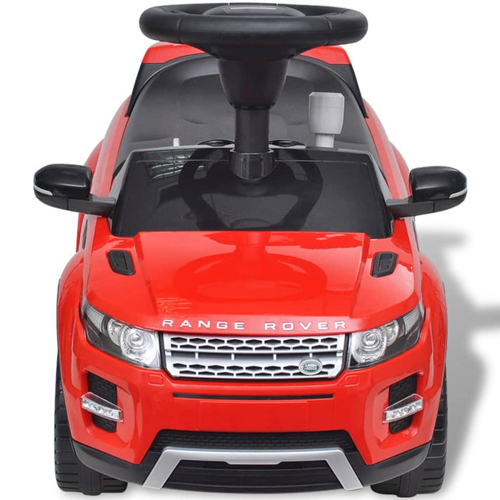 Macchina a Spinta per Bambini Rossa con Musica Land Rover 348 cod mxl 63496