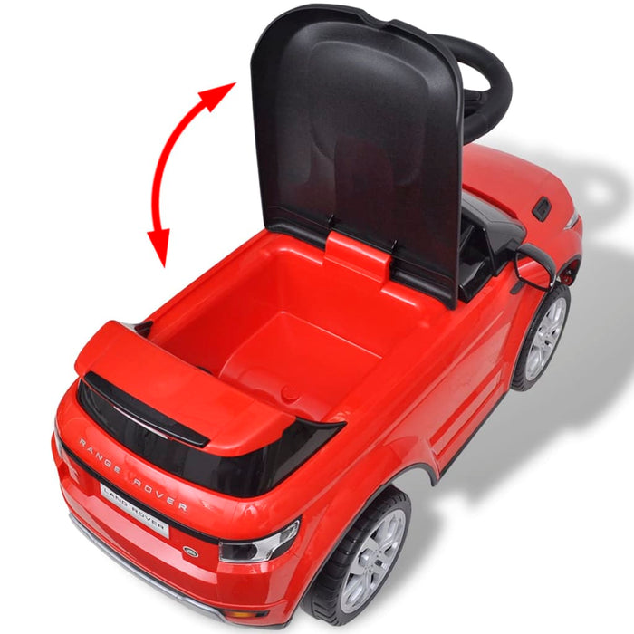 Macchina a Spinta per Bambini Rossa con Musica Land Rover 348 cod mxl 63496