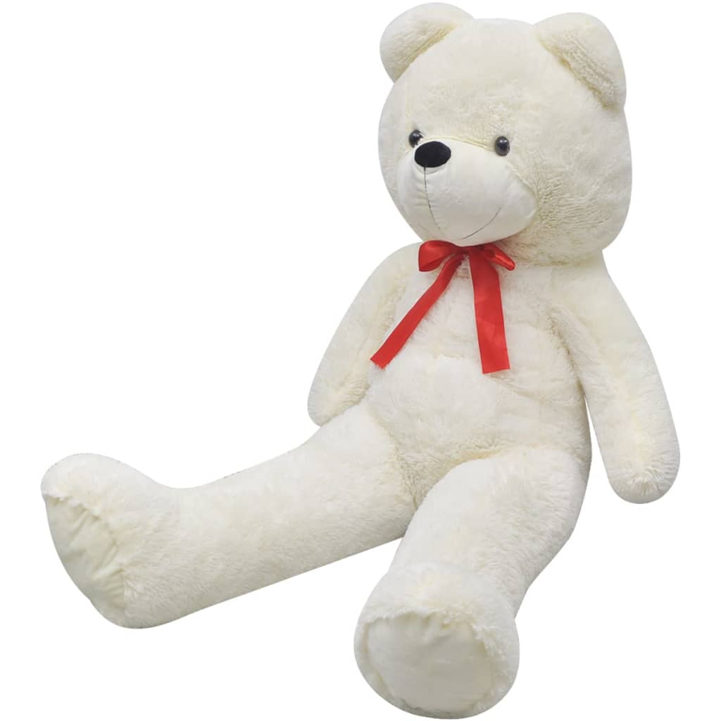 Orsacchiotto di Peluche XXL Bianco 135 cm