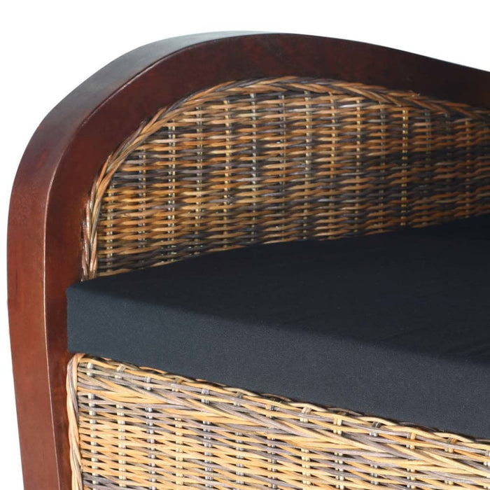 Poltrona in Rattan Intrecciato a Mano 242025