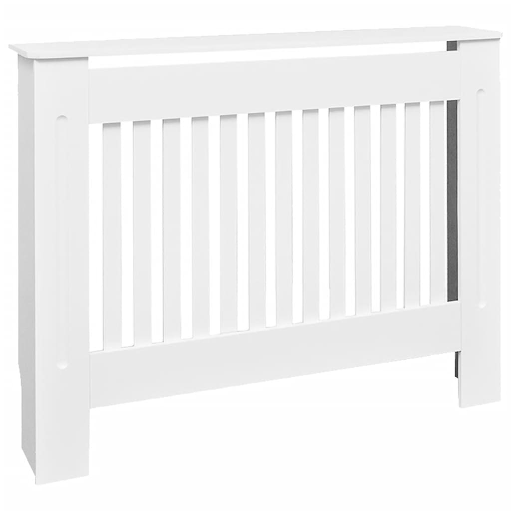 Armadietto Copritermosifone in MDF Bianco 112 cm 242189