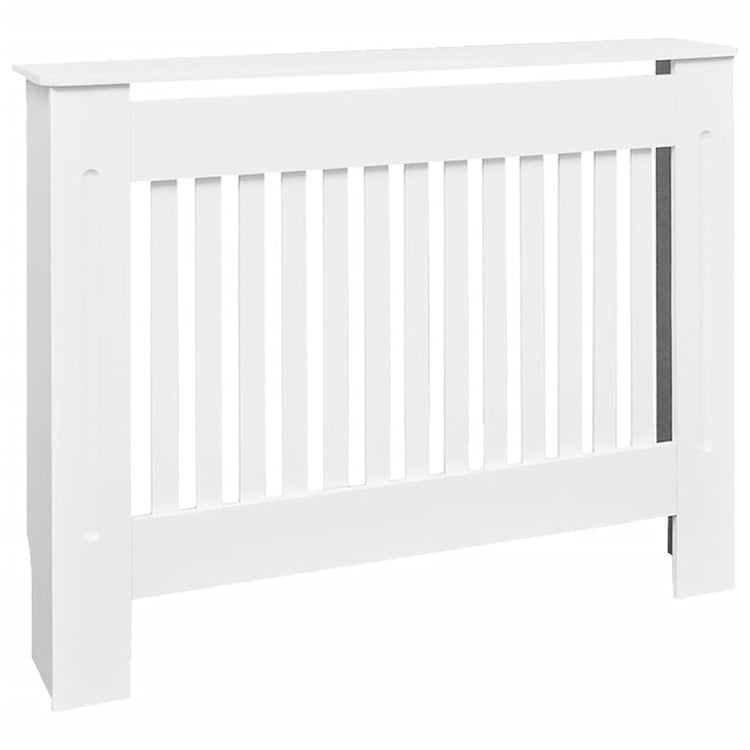 Armadietto Copritermosifone in MDF Bianco 112 cm 242189